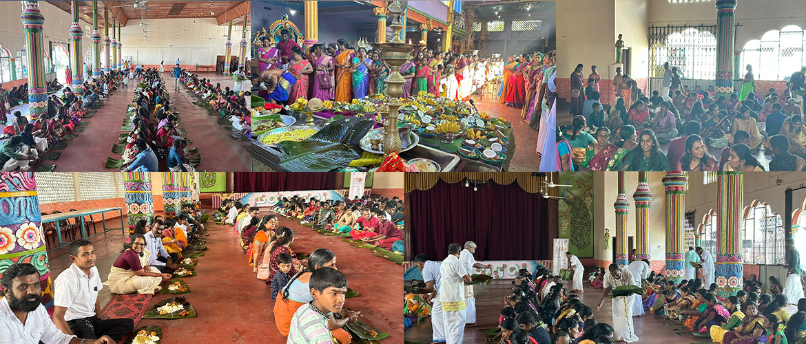  Alms giving ceremony to the devotees at Arulmihu Sri Muthumariamman Thevasthanam (19.11.2023)