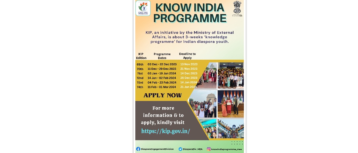  Know India Programmes (69th - 74th)