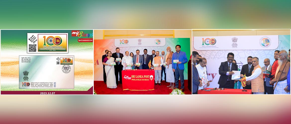  'A Century of Togetherness' - Release of Commemorative Postal Stamp of AHCI Kandy.